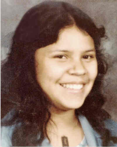 Sophia Moreno vermist sinds 11 mei 1979 van Bryan, TX