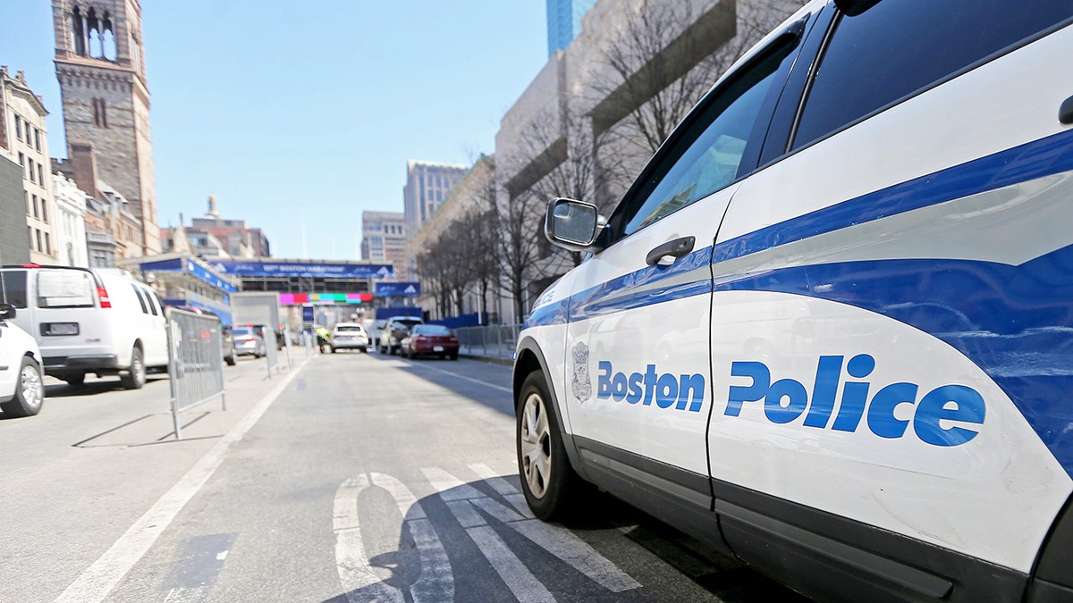 Boston politieauto