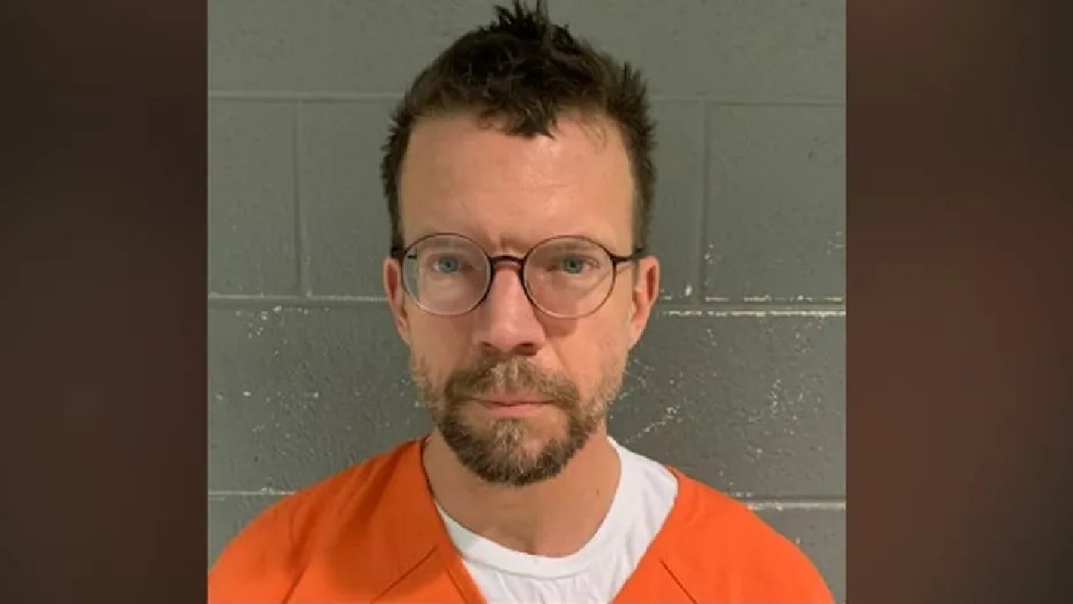 College Park, Maryland Burgemeester Patrick Wojahn gezien in mugshot
