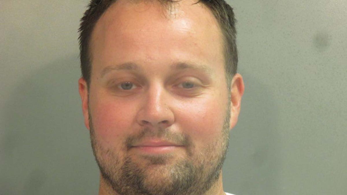 Josh Duggar's politiefoto.