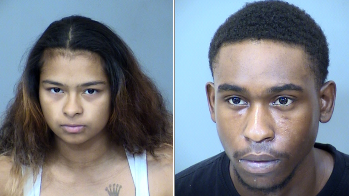 Leilah Lopez en Johnny Brazell II mugshot