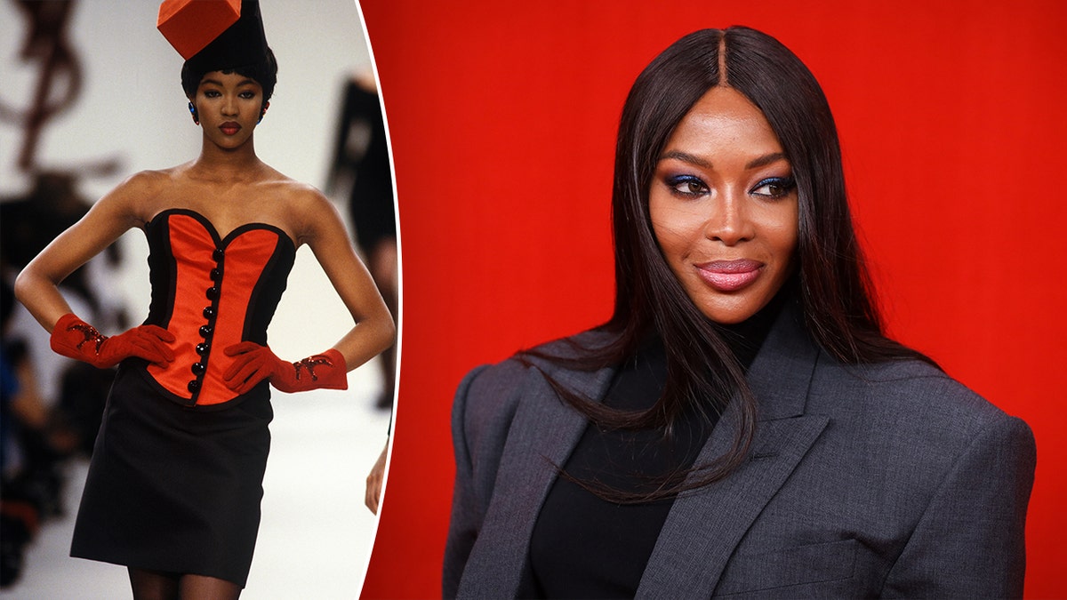 Naomi Campbell toen en nu