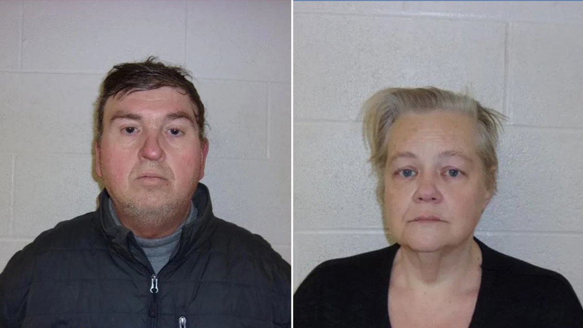Mugshots van Keith en Candy Holt