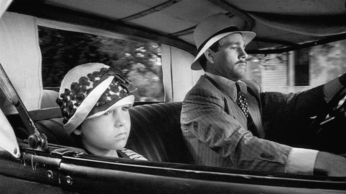 Tatum O'Neal in een scène met Ryan O'Neal