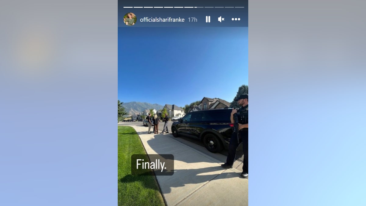 Shari Franke's Instagram verhaal
