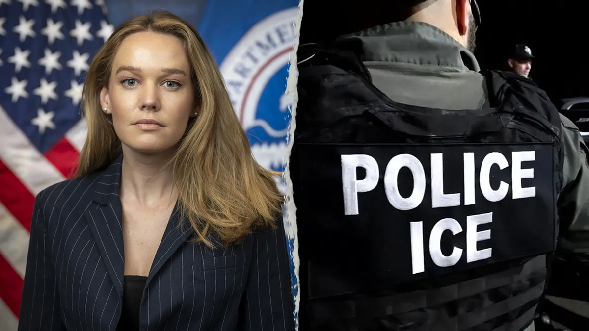 DHS staatssecretaris Tricia McLaughlin en ICE-agenten